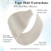 Extensii Tape In Diamond Light Grey